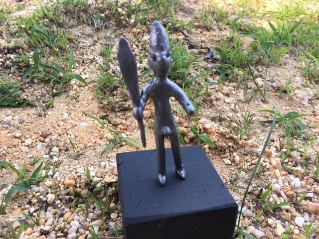 Baal-like figurine replica - Click Image to Close